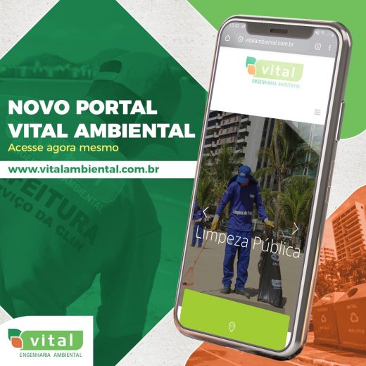 Novo portal Vital Ambiental